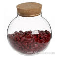 Heat resistant food jar glass